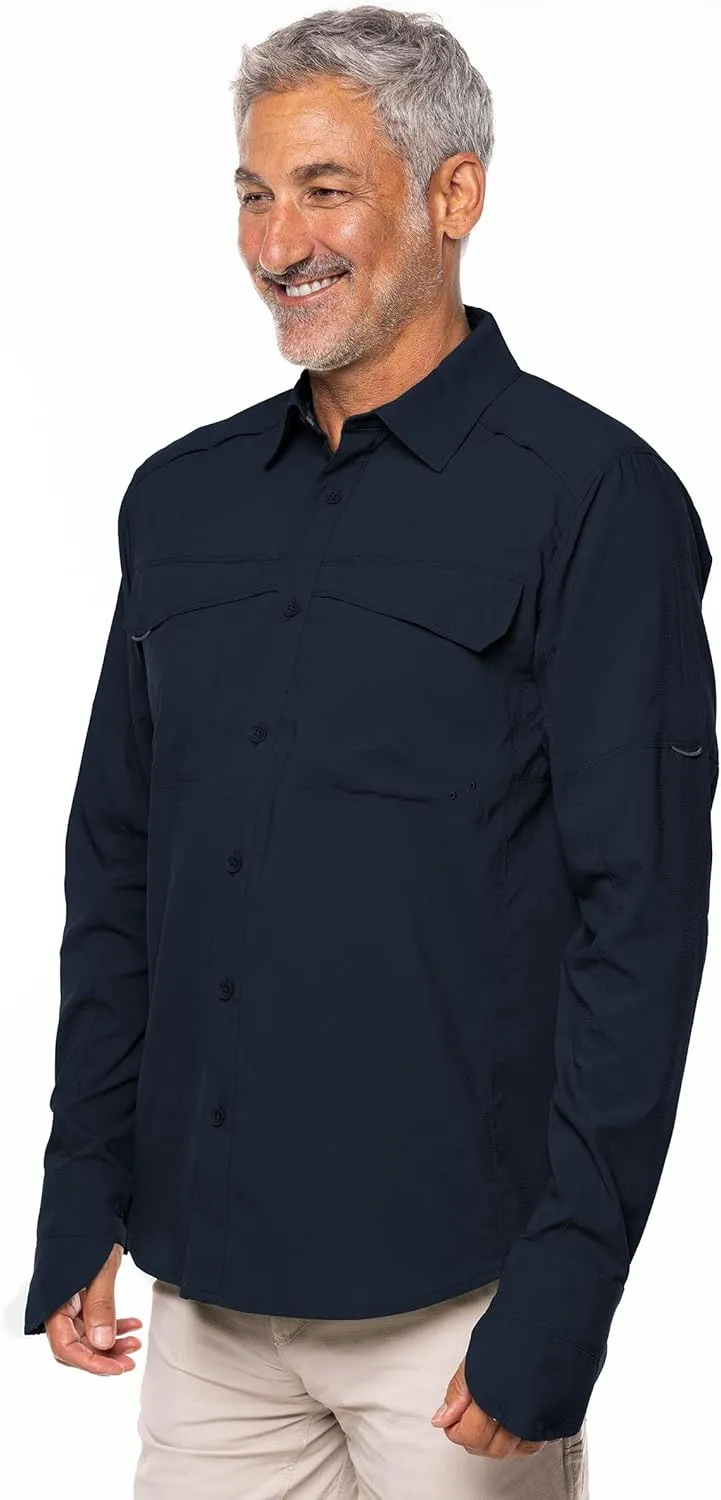 Coolibar UPF 50  Men’s Nassau Fishing Shirt - Sun Protective