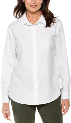 Coolibar UPF 50  Women's Hepburn Shirt - Sun Protective