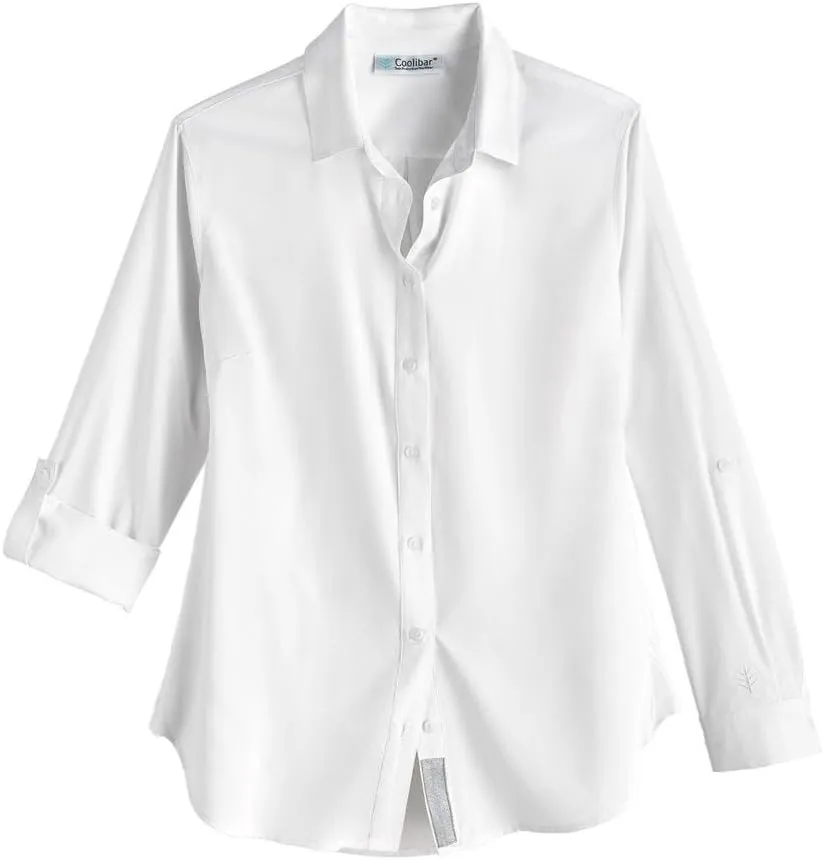 Coolibar UPF 50  Women's Hepburn Shirt - Sun Protective