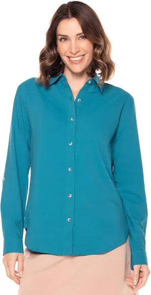 Coolibar UPF 50  Women's Hepburn Shirt - Sun Protective