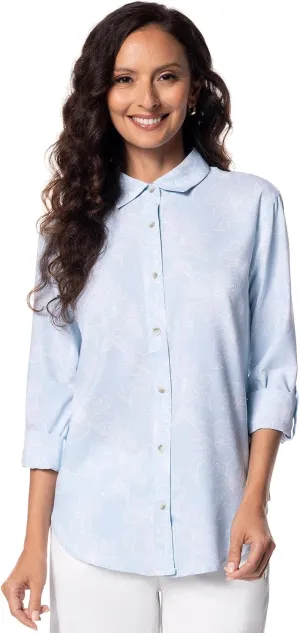 Coolibar UPF 50  Women's Hepburn Shirt - Sun Protective