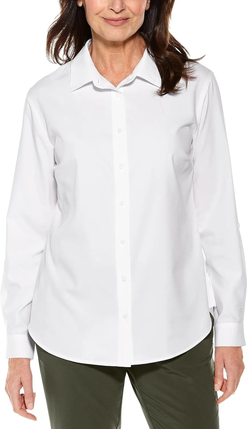 Coolibar UPF 50  Women's Hepburn Shirt - Sun Protective