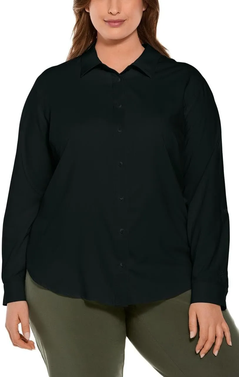 Coolibar UPF 50  Women's Hepburn Shirt - Sun Protective