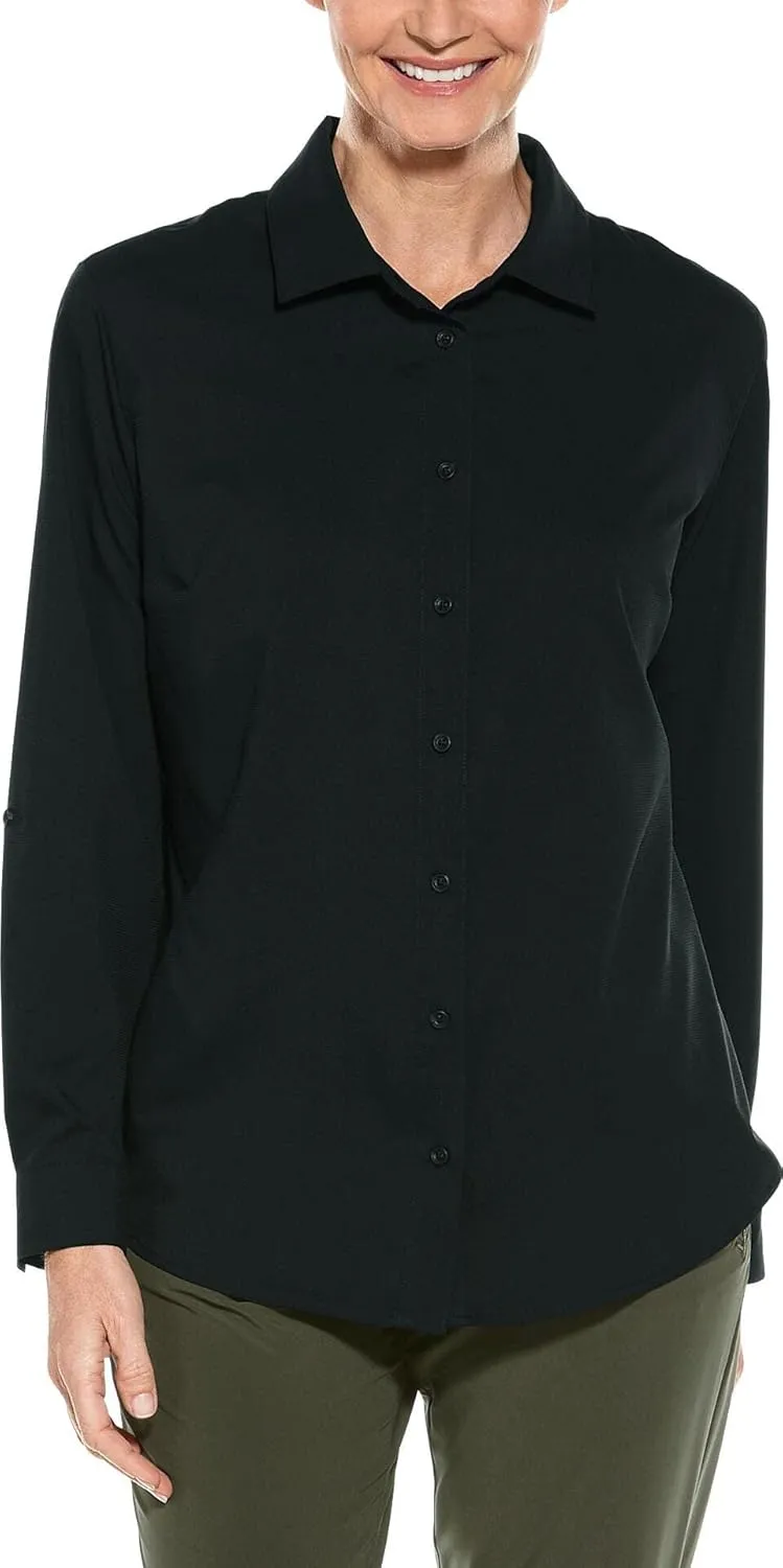 Coolibar UPF 50  Women's Hepburn Shirt - Sun Protective