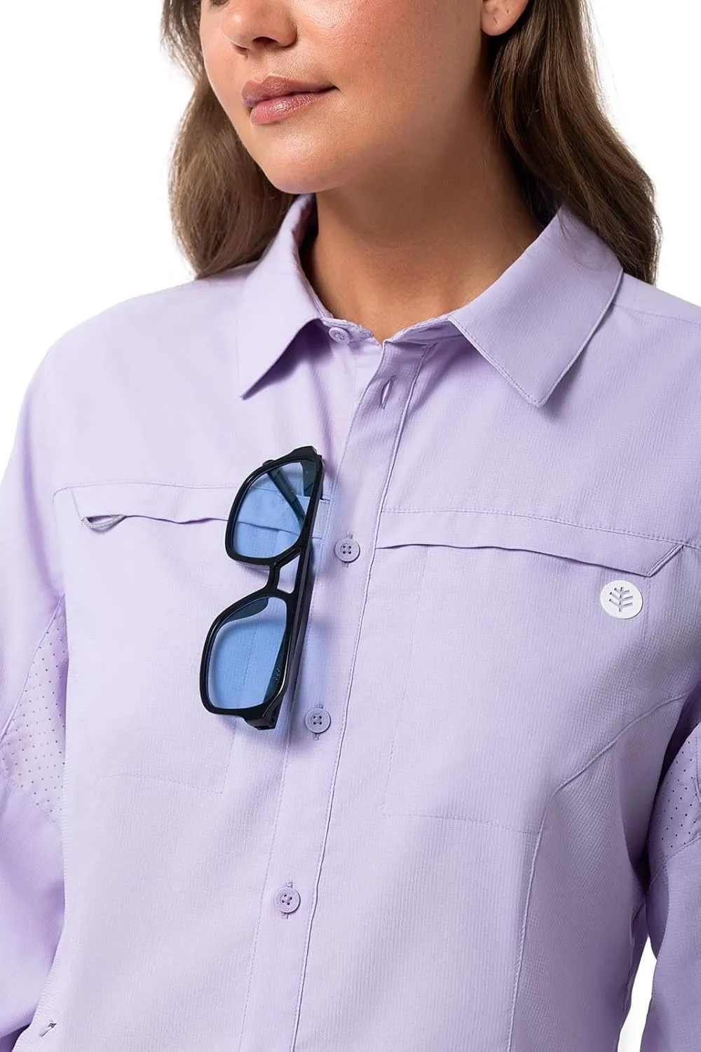 Coolibar UPF 50  Women's Kodia Fishing Shirt - Sun Protective
