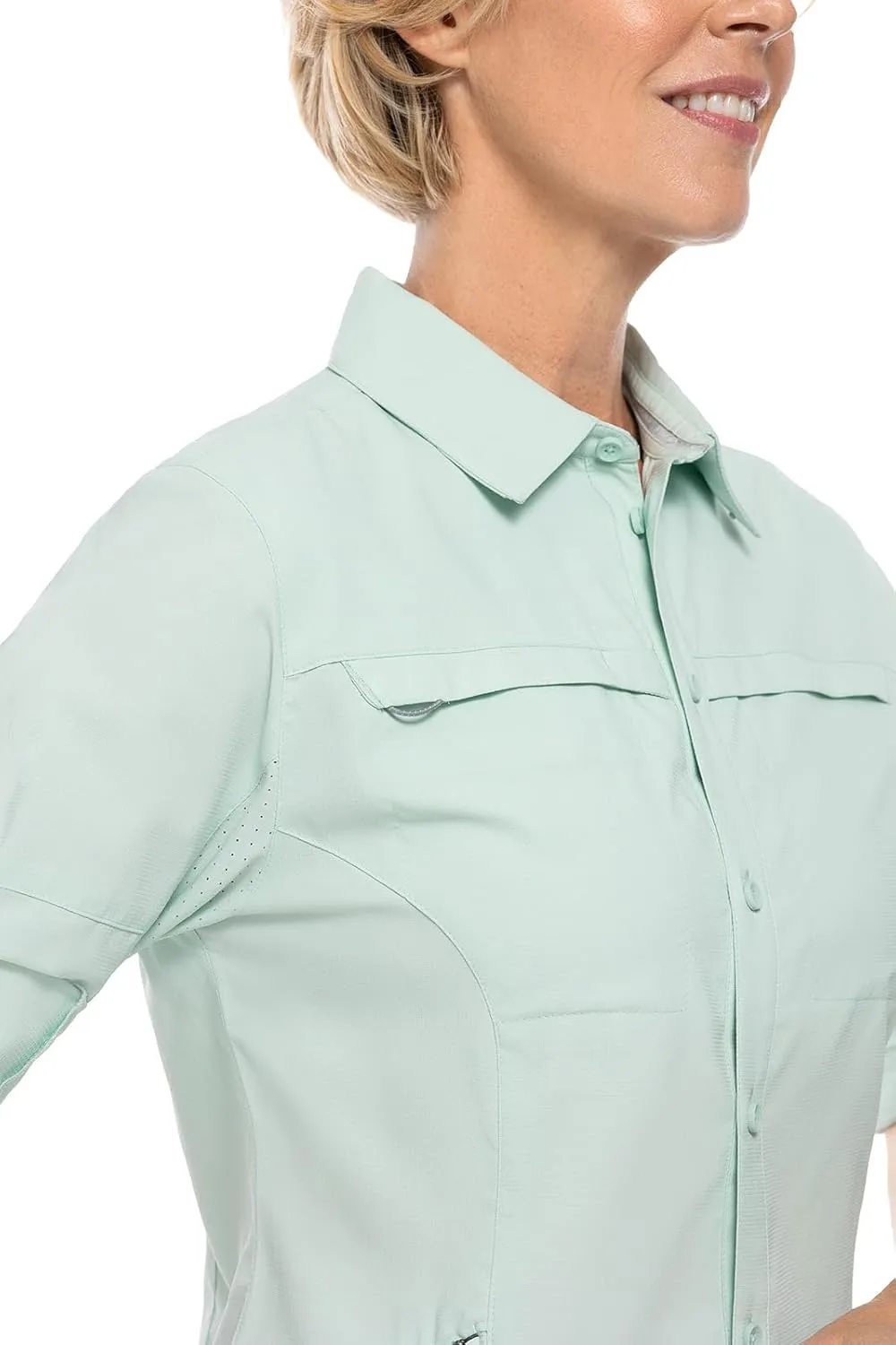 Coolibar UPF 50  Women's Kodia Fishing Shirt - Sun Protective
