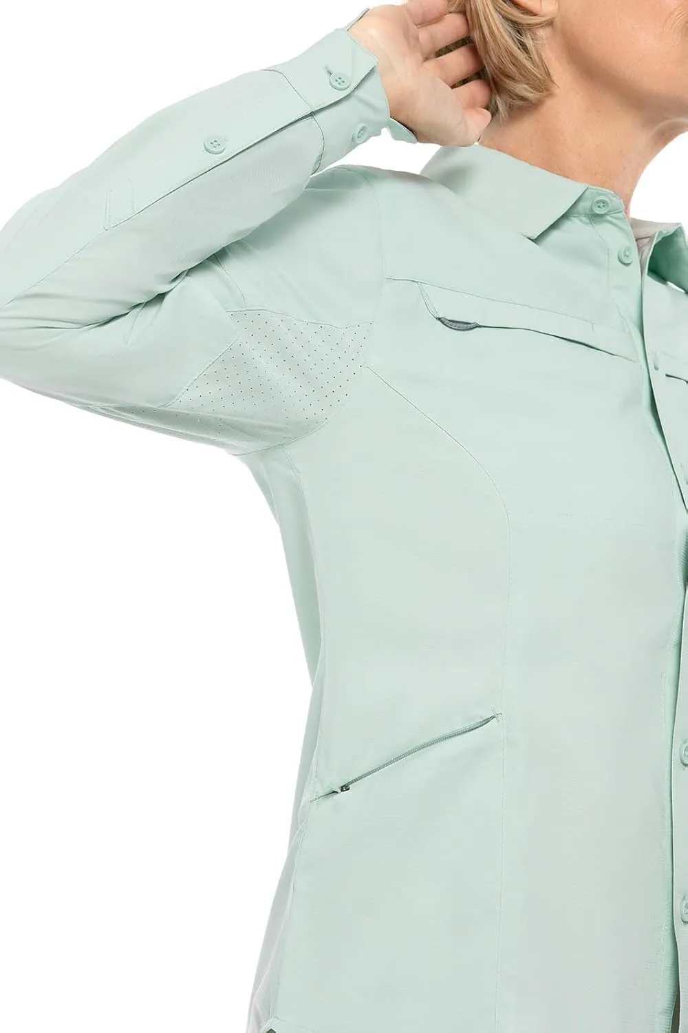 Coolibar UPF 50  Women's Kodia Fishing Shirt - Sun Protective