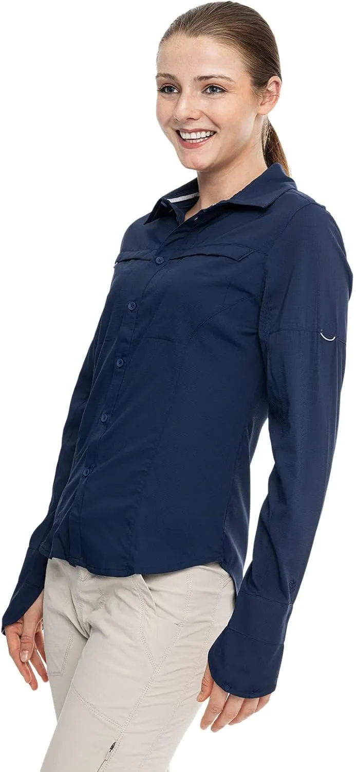Coolibar UPF 50  Women's Kodia Fishing Shirt - Sun Protective