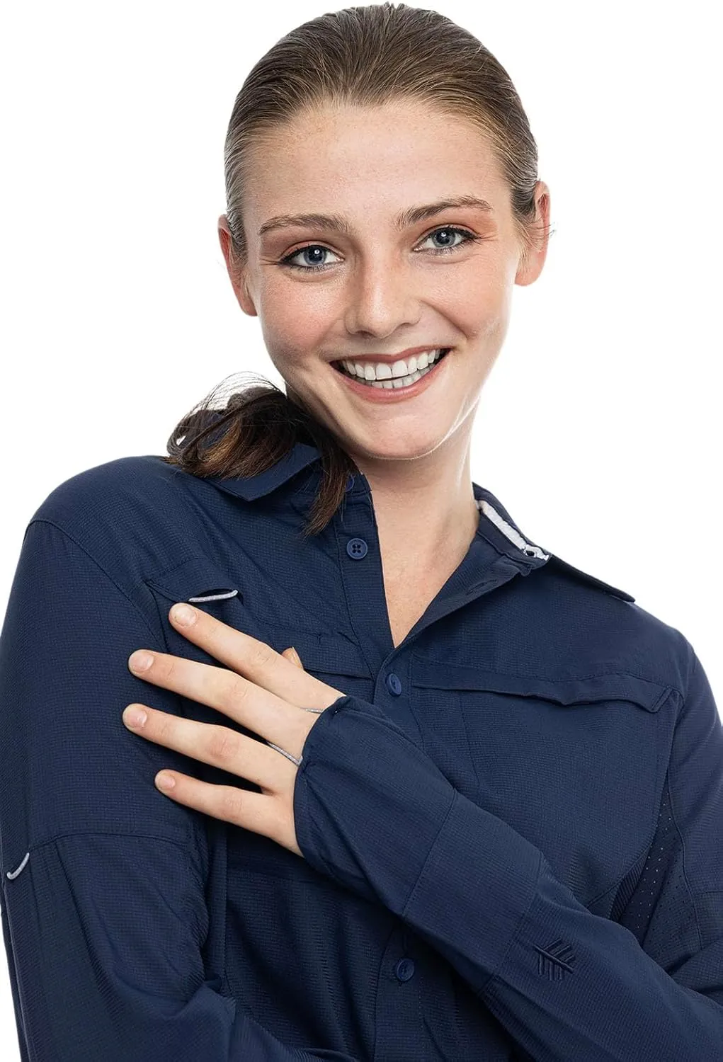 Coolibar UPF 50  Women's Kodia Fishing Shirt - Sun Protective