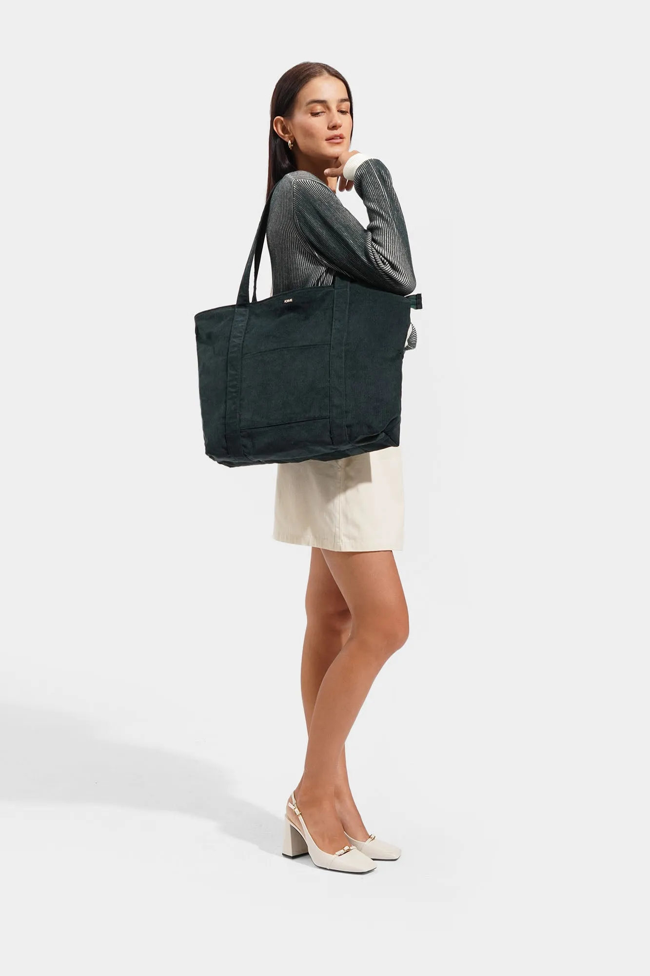 Corduroy Tote Bag