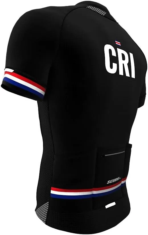 Costa Rica Code Short Sleeve Cycling PRO Jersey for Men