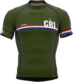 Costa Rica Code Short Sleeve Cycling PRO Jersey for Men
