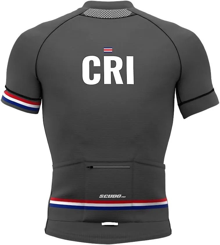 Costa Rica Code Short Sleeve Cycling PRO Jersey for Men