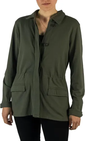Cotton Military Jacket Argon Green (2 / Medium)