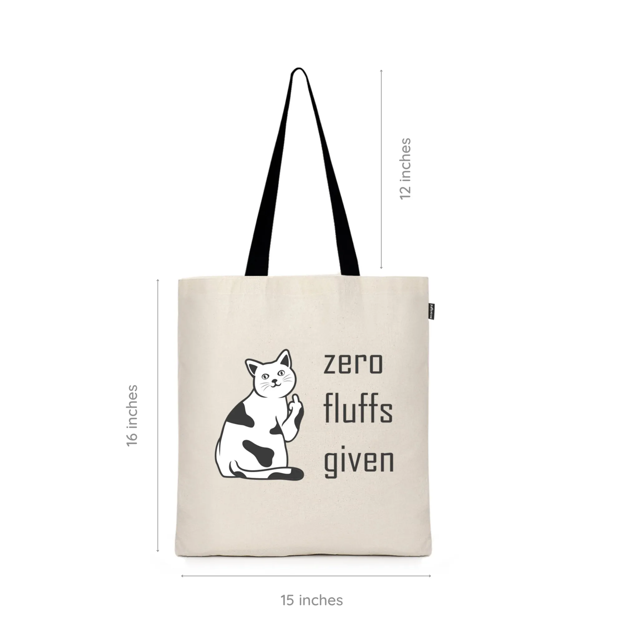 Cotton Tote Bag (Pack of 20) - Zero Fluffs Given