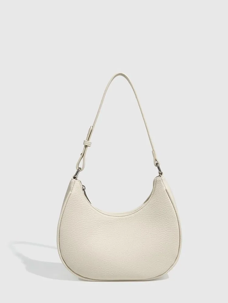 Crescent Bag Trendy Purses for Women 2025 Cute Hobo Bag Versatile Dumpling Bag Simple PU Leather Shoulder Bag Underarm Purse