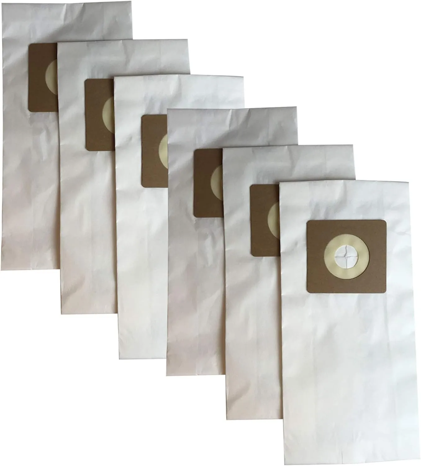 Crucial Vacuum Replacement Vacuum Bag – Compatible with Bissell Style 1, 4, 7 Paper Bags Part # 30861 – Fits Bissell Vacuum Lift-Off, Powerforce, PowerGlide, Plus, Power Trak Series – Bulk (6 Pack)