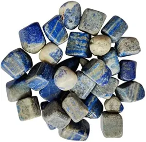 Crystal Tumble Stones, Standard, Lapis Lazuli-50.0 Grams-B0CBPY5P, zzzz-s, Gemstone