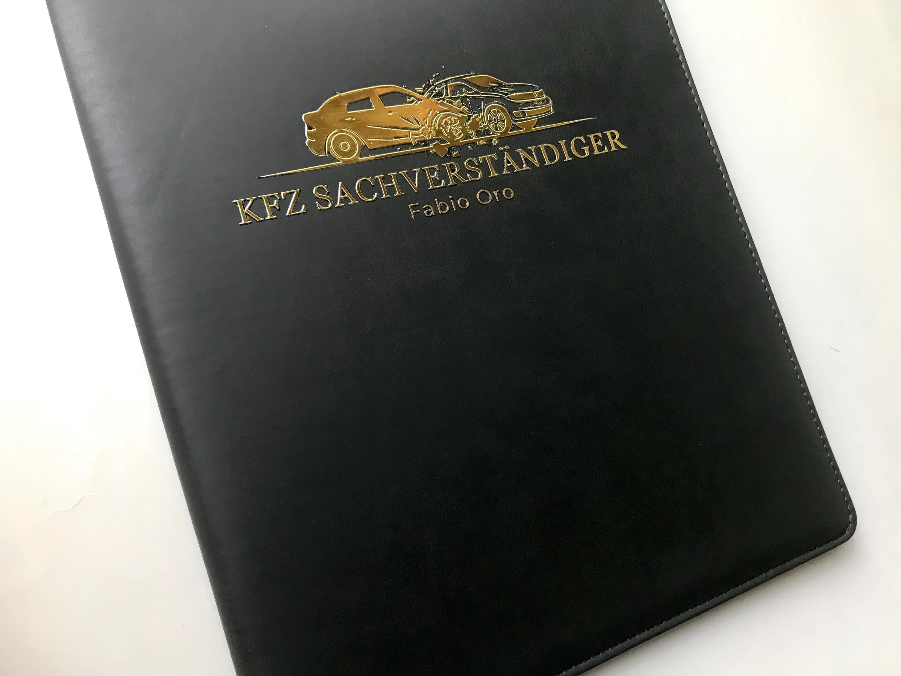 Custom Leather Portfolio, Vegan Leather Clipboard with Personalised Engravings, Fits for A4/ Legal paper, Document Holder, Business Gift