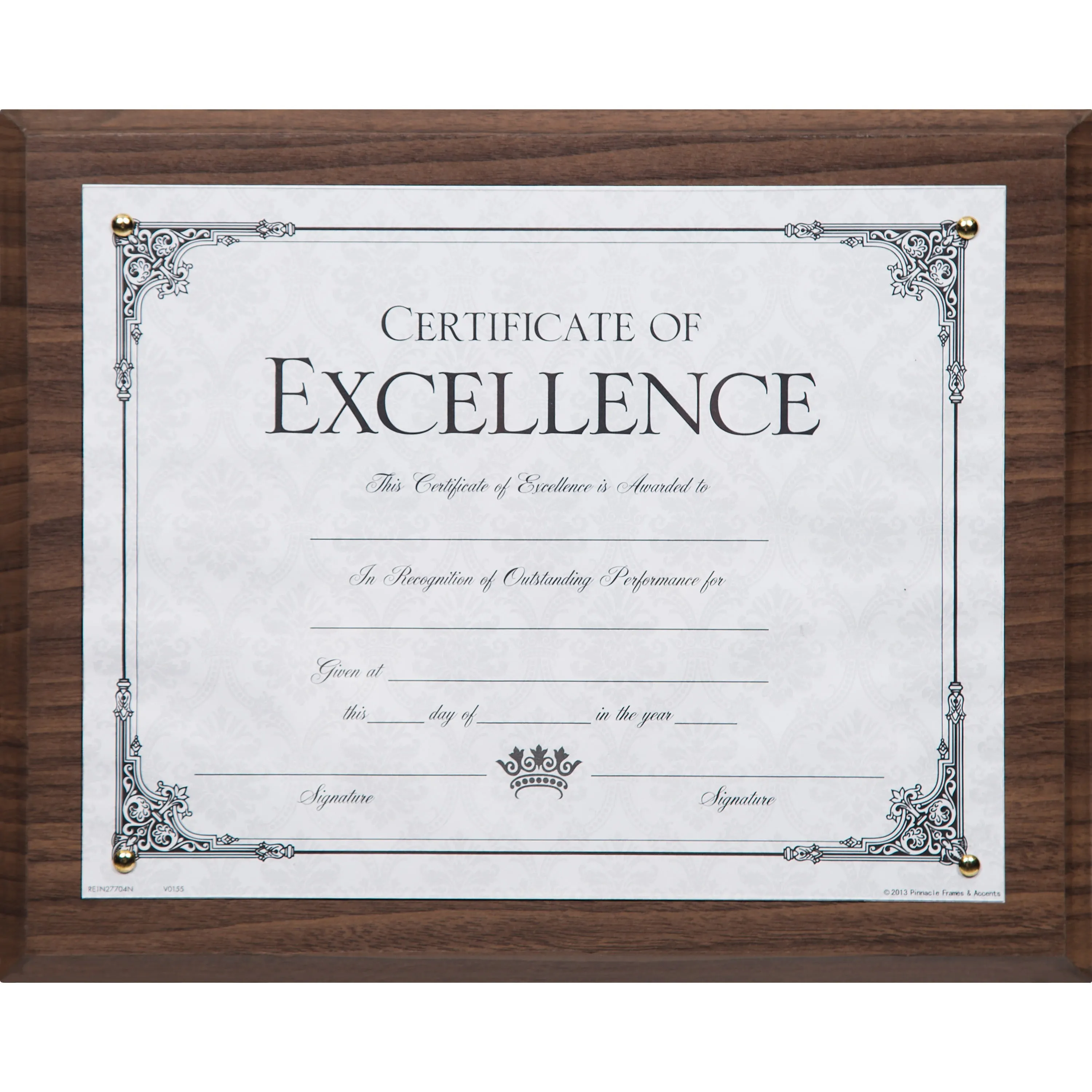 DAX Solid Wood Award Plaques