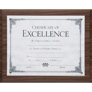 DAX Solid Wood Award Plaques