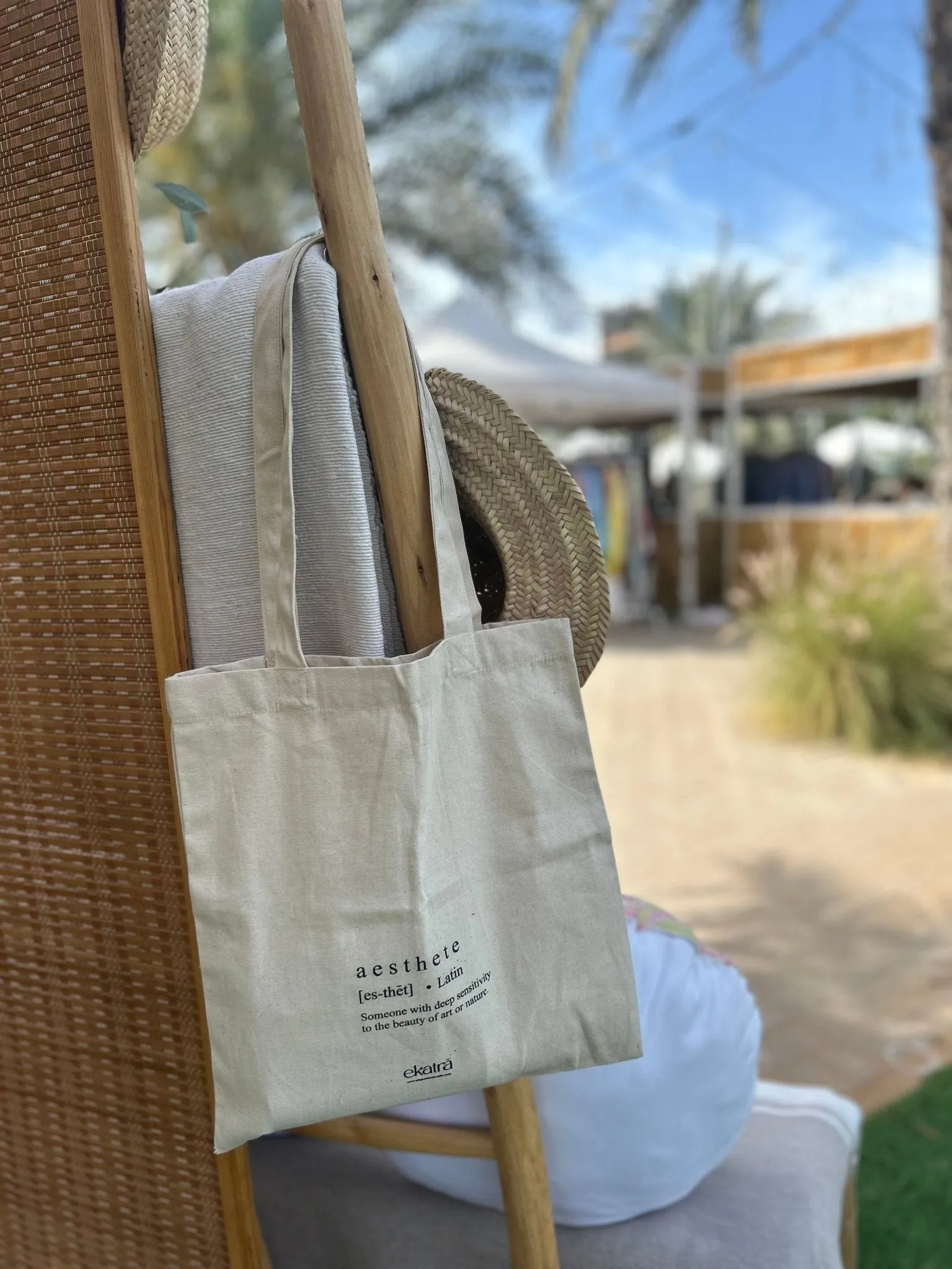 Day tote - Woven Cotton