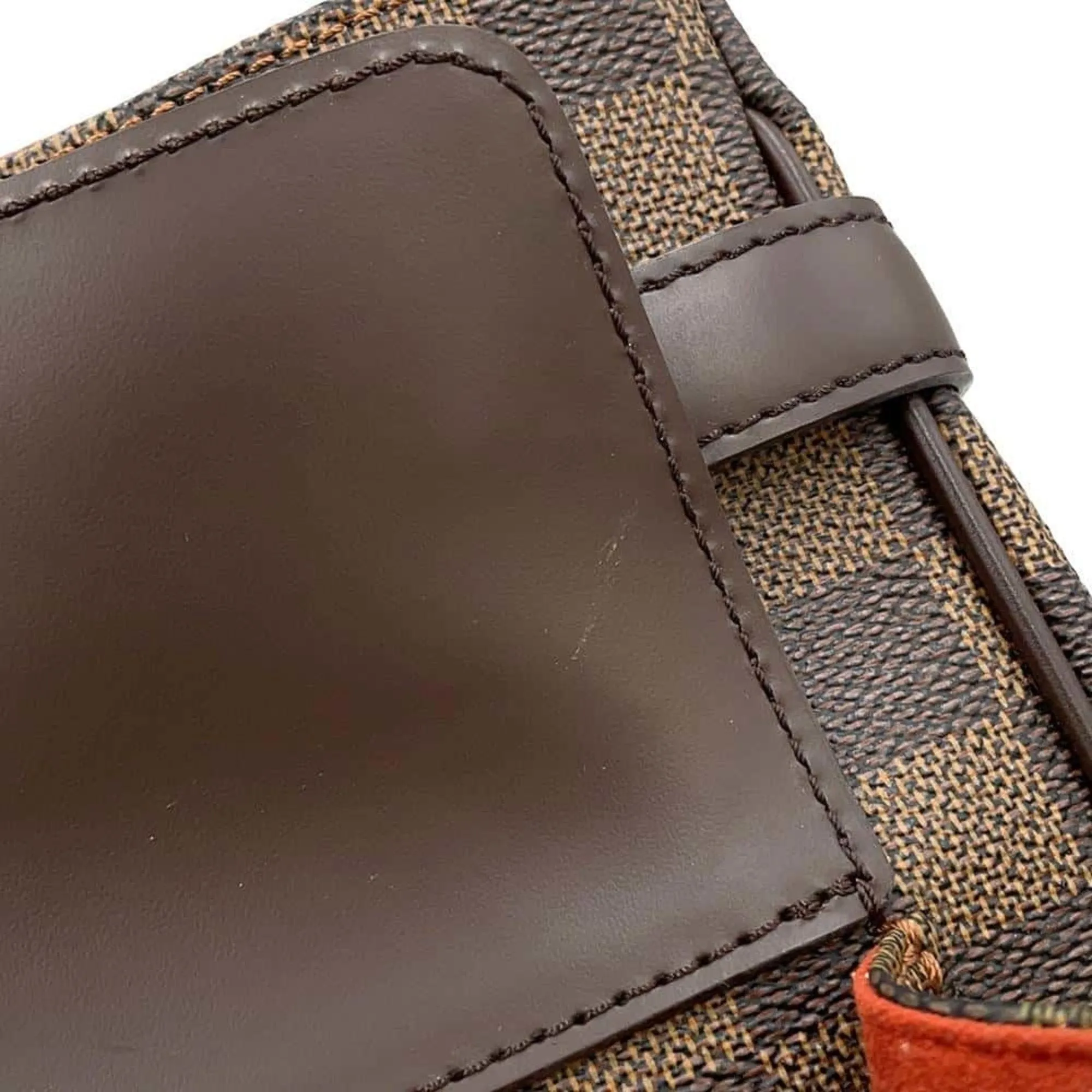 Designer Canvas Tote Bag with Leather Details