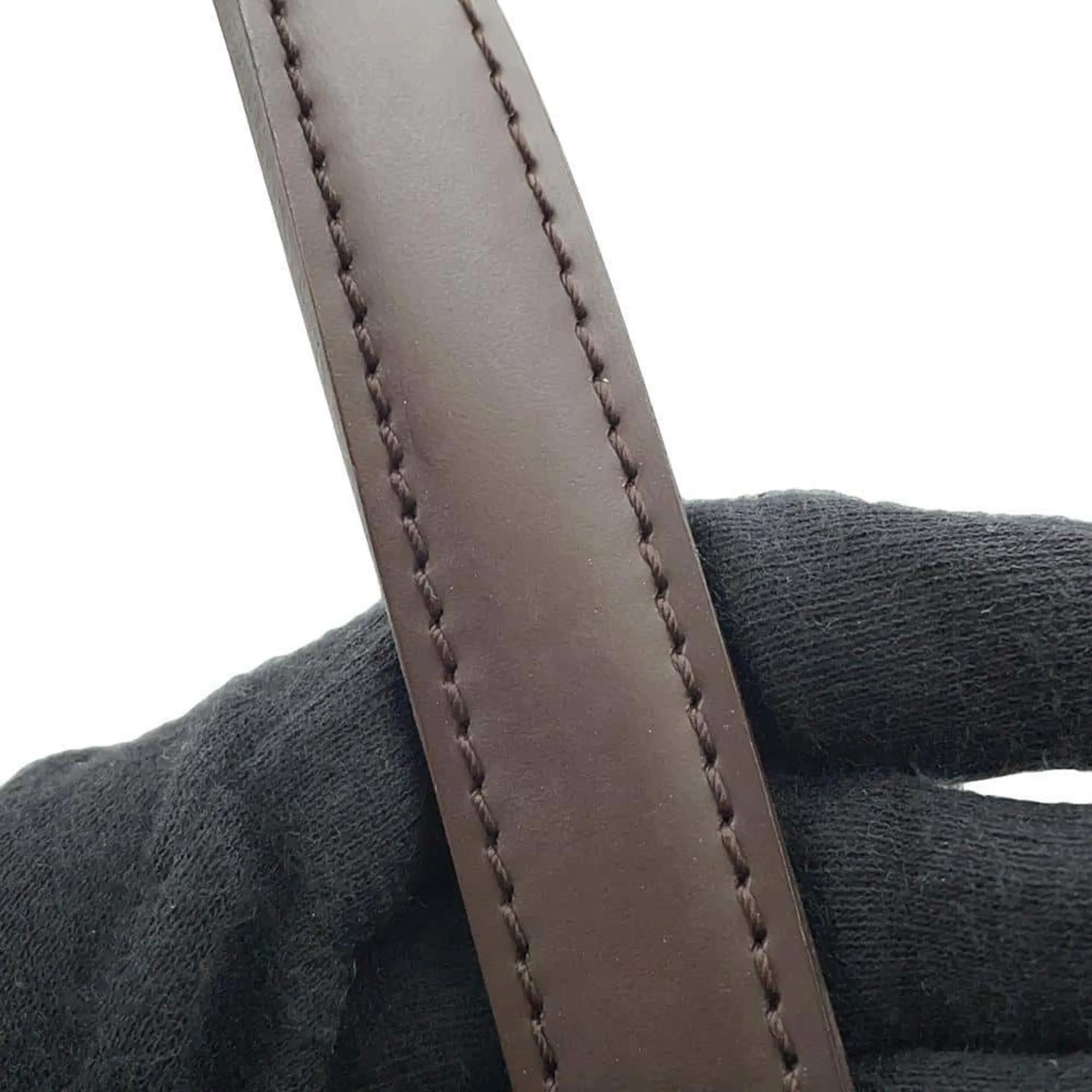 Designer Canvas Tote Bag with Leather Details