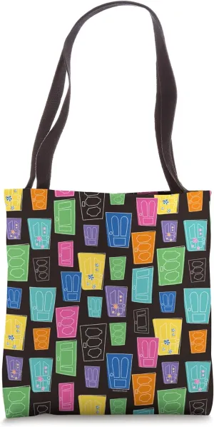 Disney PIXAR Monsters Inc. Scare Floor Doors Tote Bag