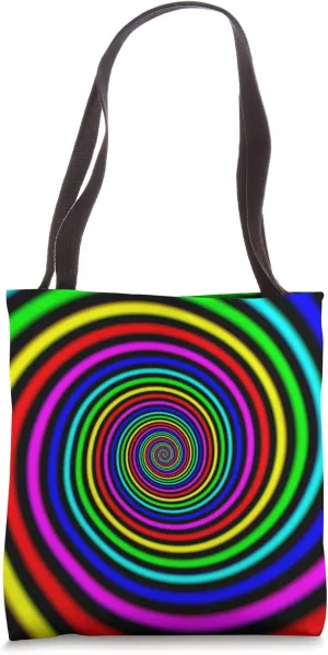 Dizzy Spiral Tote Bag