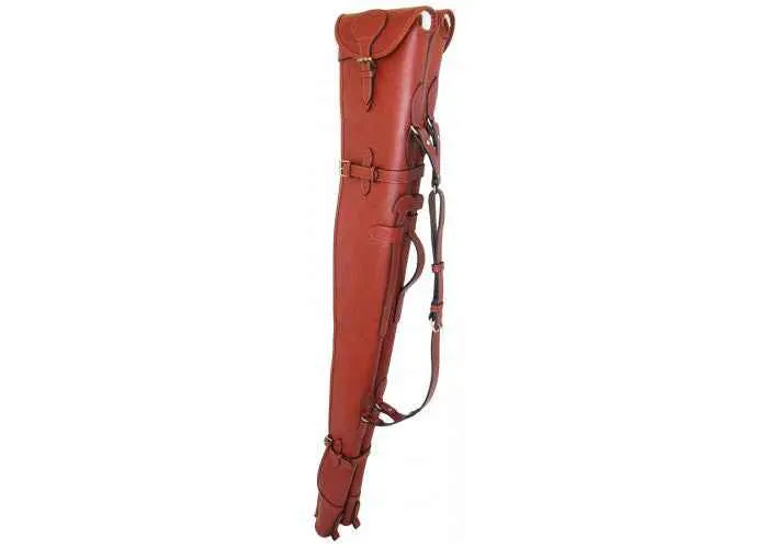 Double Leather Best Shotgun Case with Detachable Design