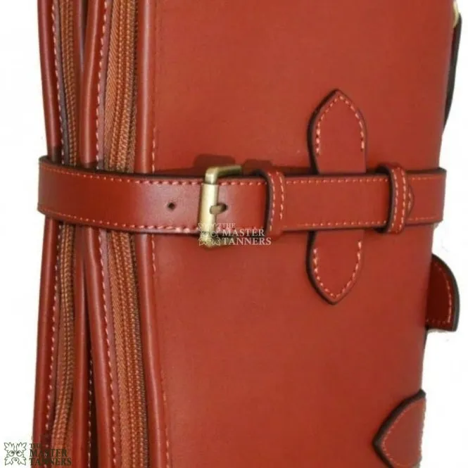 Double Leather Best Shotgun Case with Detachable Design