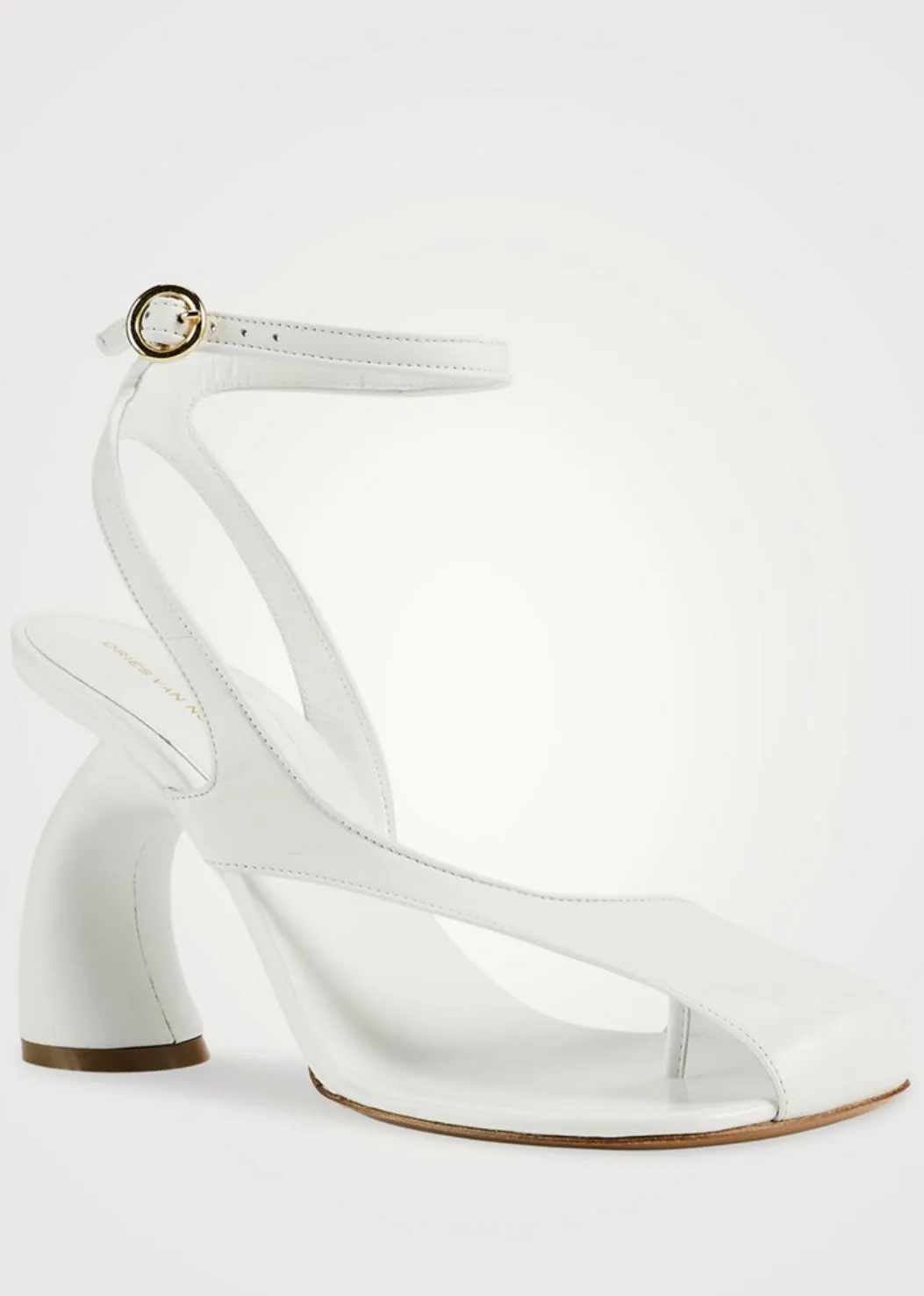 DRIES VAN NOTEN
Virgo Asymmetric Leather Sandals