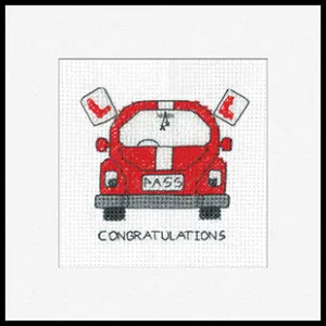 Driving Test Greeting Cards (Heritage Crafts)