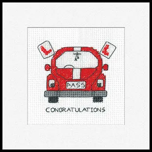 Driving Test Greeting Cards (Heritage Crafts)
