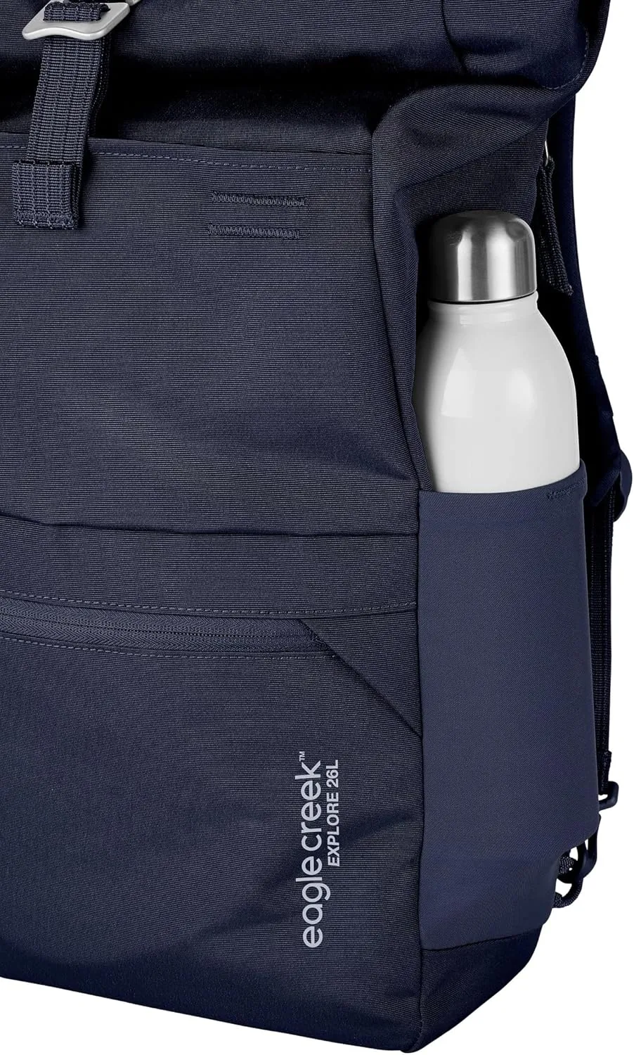 eagle creek Explore Tote Bag for Travel - 100% Weather-Resistant Recycled Polyester with Interior Organization Pockets