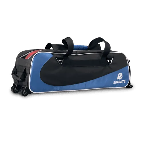 Ebonite Triple Tote Bowling Bag Blue