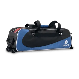 Ebonite Triple Tote Bowling Bag Blue