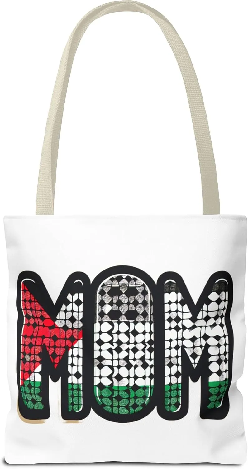 Eco-Friendly Proud Palestinian Tote Bag, Cultural Pride Accessory, Gift for Activists Dearborn, Statement Bag, Activist Tote