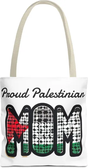 Eco-Friendly Proud Palestinian Tote Bag, Cultural Pride Accessory, Gift for Activists Dearborn, Statement Bag, Activist Tote