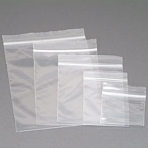 Economy Clear Zip Bags - 5" x 3" (1,000 per Pkg)