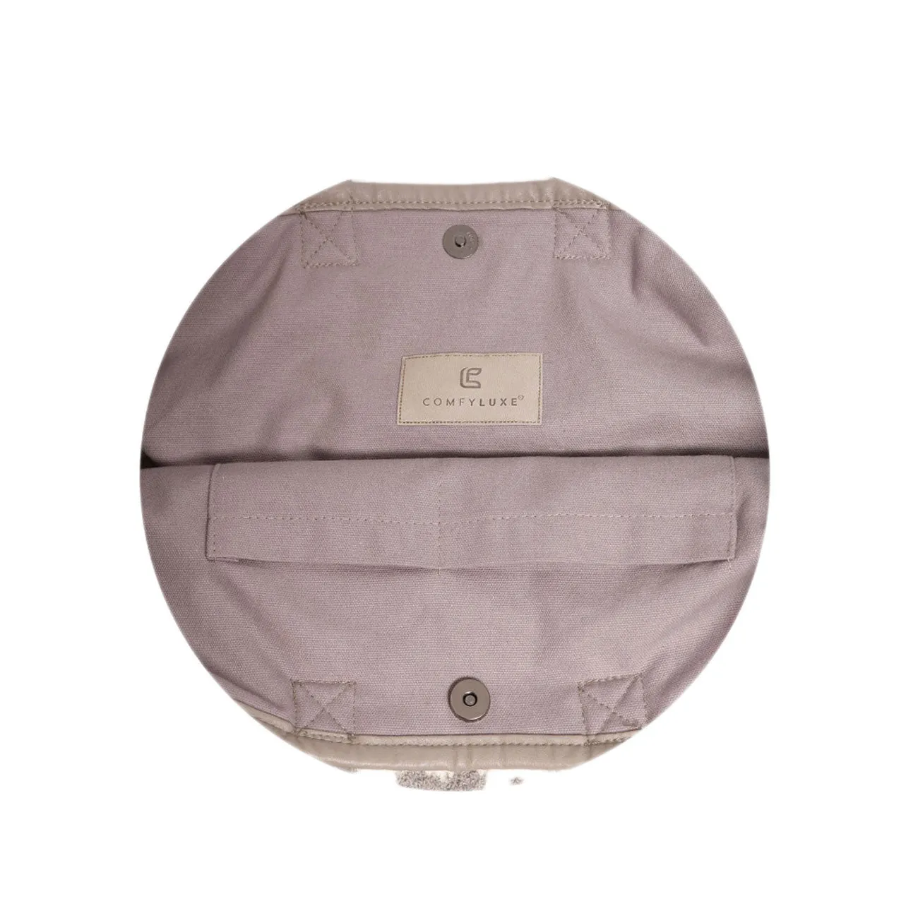 Edgy Oversized Gray Camouflage Tote Bag