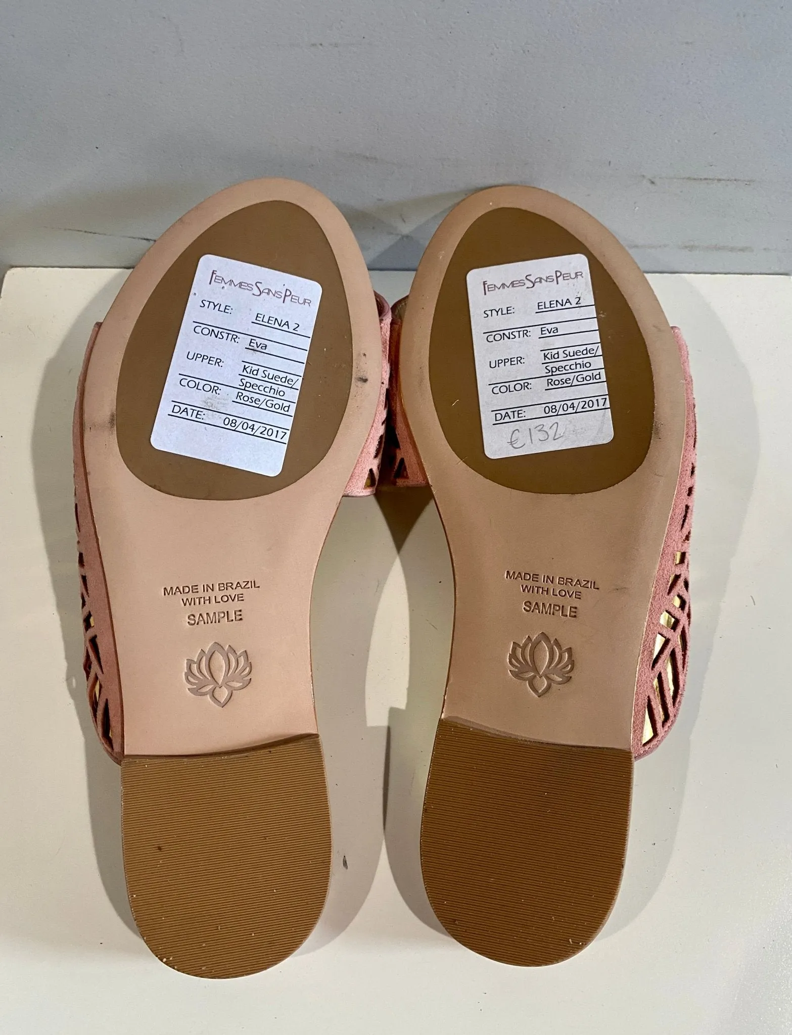 ELENA - BLUSH SAMPLE 5/5.5