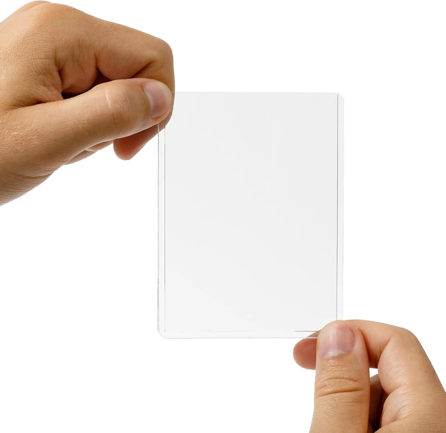 Elite 100% UV Ultra Clear Seamless Toploaders for 35pt Standard Cards - 3" x 4" Rigid Card Holders (100 Toploaders)