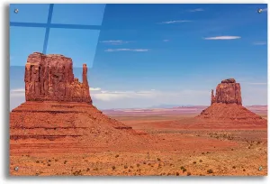 Epic Art 'Utah - Monument Valley 2' by Epic Portfolio, Acrylic Glass Wall Art, 36"x24"