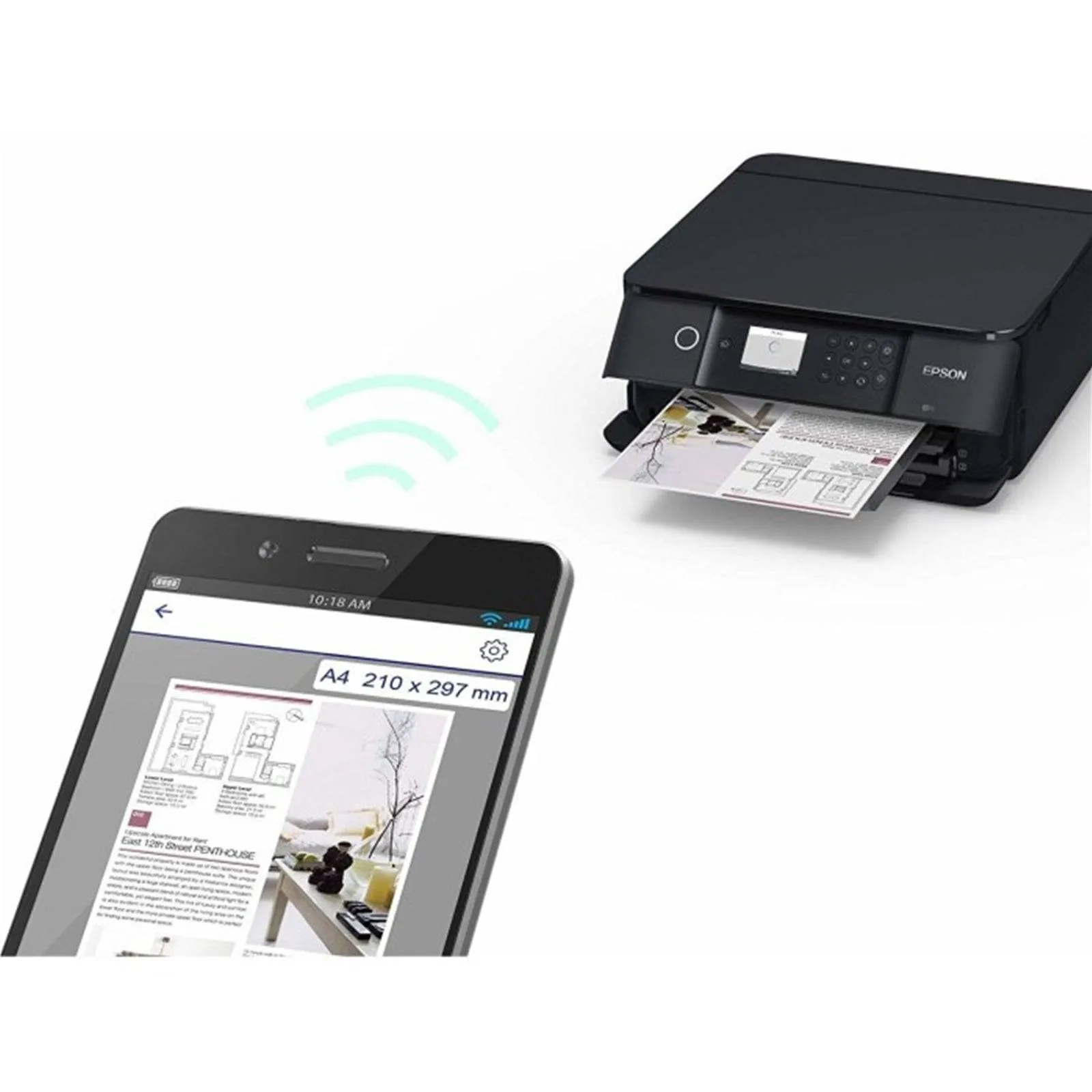 Epson Expression Premium XP-6100 Wireless All-in-One Inkjet Printer