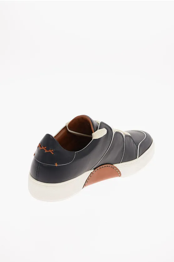 Ermenegildo Zegna Men’s Leather Sneaker