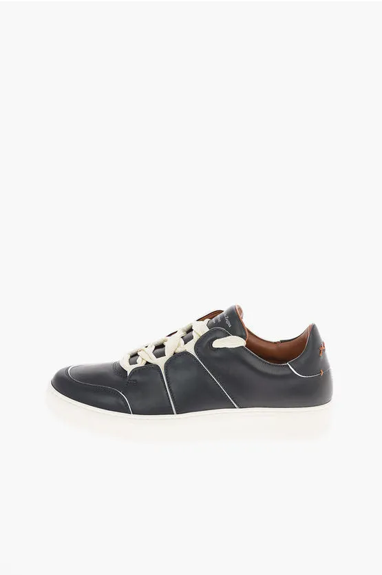 Ermenegildo Zegna Men’s Leather Sneaker