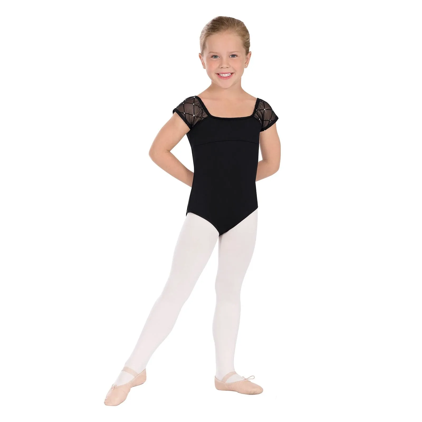 Eurotard Child's Diamond Cap Sleeve Leotard