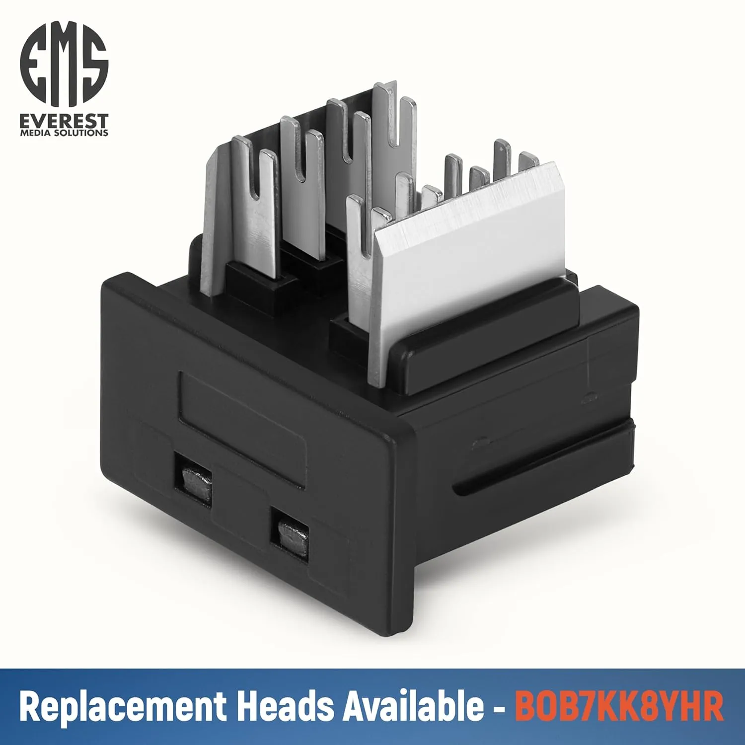 Everest easyJACK - 90° Angled Speed Termination Keystone Tool Set - with 20-Pack of RJ45 Cat6 Keystone Jacks in Gray (Slim Profile Design) - Time Saver Network Punch Down Tool Cat6